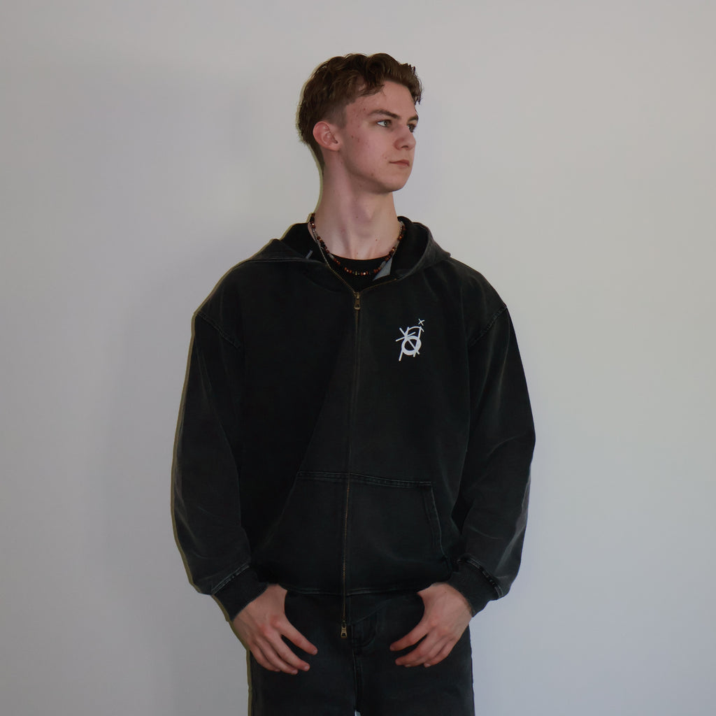 Eclipse Zip-Up Novitas — sweat zippé streetwear, vue 5