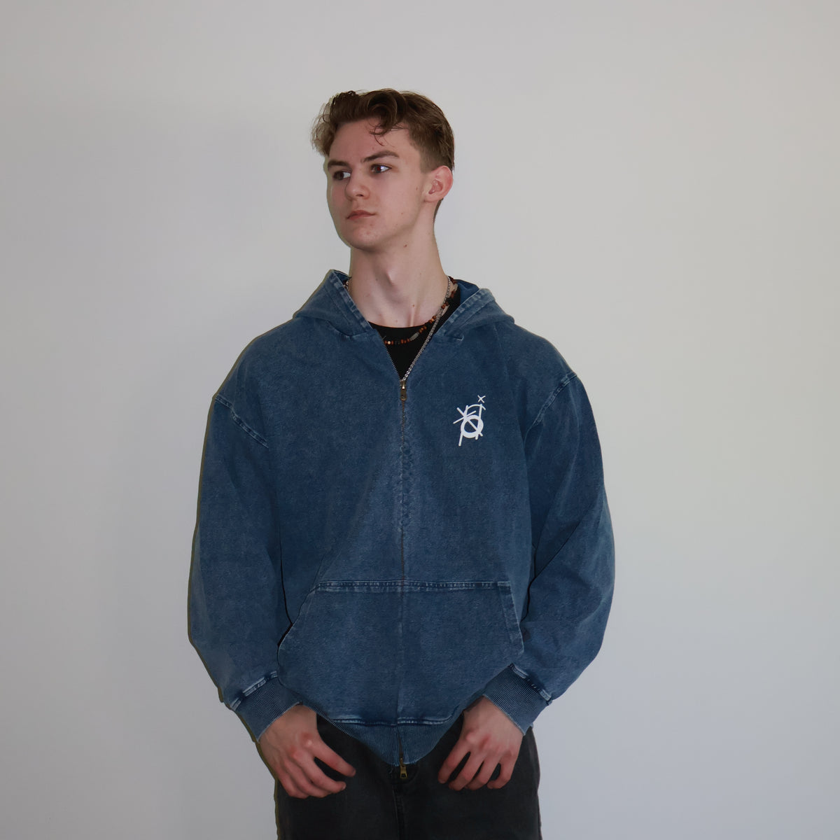Eclipse Zip-Up — sweat zippé streetwear premium Novitas